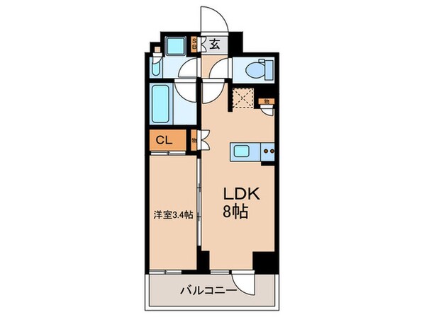 テラス高田馬場ウエストの物件間取画像